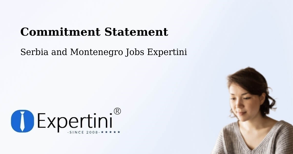 Corporate Commitment – Claresholm - Serbia and Montenegro Jobs Expertini