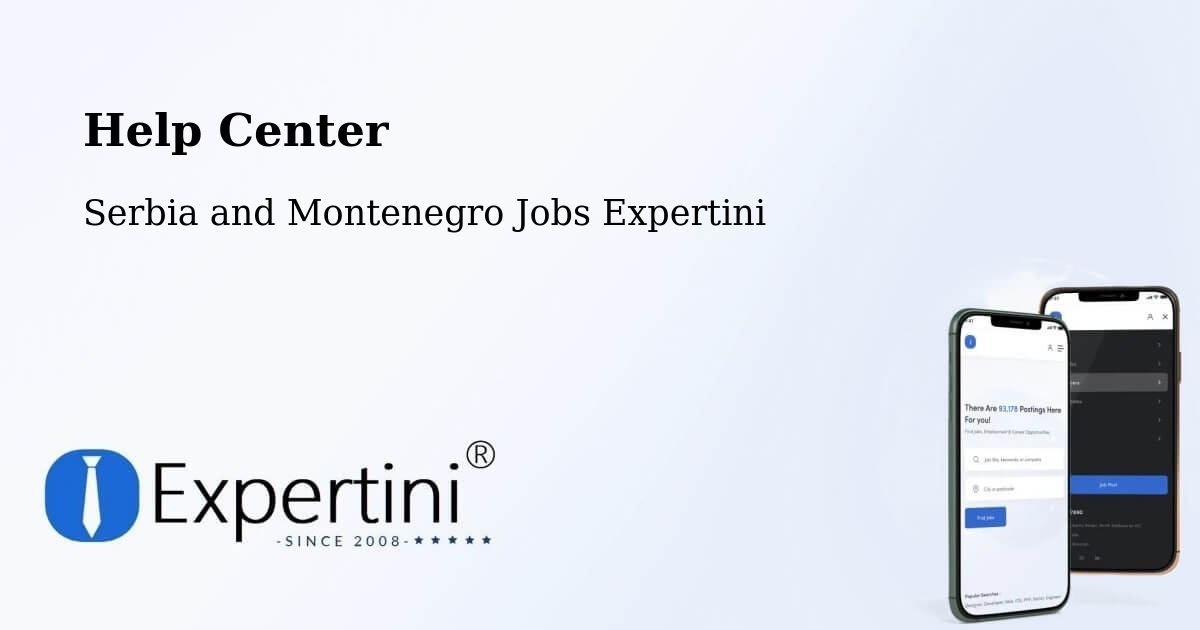 Help Center – Claresholm - Serbia and Montenegro Jobs Expertini